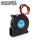 5015/4010/4020 12V&24V Cooling Turbo Fan Brushless 3D Printer Parts 2Pin For Extruder DC Cooler Blower Part Black Plastic Fans