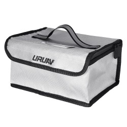 URUAV UR2 Fire Retardant Battery Explosion Proof Safety Bag with Handwritten Label 220*155*115mm