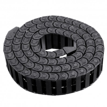 Plastic Towline Transmission Chains 10 x 30mm L1000mm Cable Drag Chain Wire Carrier for CNC Router Machine Tools 10*30mm