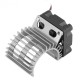 Motor Cooling Heat Sink With Cooling Fan for 1/10 Scale Electric RC Car Heatsink Top Vented 380 / 390 Motor Buggy Crawler Kit