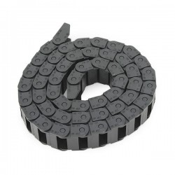 Transmission Chains 10 x 20mm 1M Open On Both Side Plastic Towline Cable Drag Chain