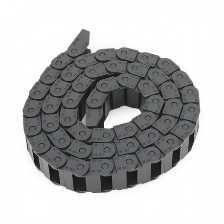 Transmission Chains 10 x 20mm 1M Open On Both Side Plastic Towline Cable Drag Chain