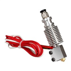 3DSWAY 3D Printer part Assembled 3D V6 Hotend Kit with Volcano Nozzle All Metal J-head for 1.75mm