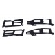 Trex250 FRP Fiberglass main Frame ( 4pcs)