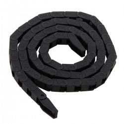 Black CNC Machine Tool 7*7mm Mayitr Plastic Nylon Cable Carrier Drag Chain Nested Wire Carriers Transmission Chains