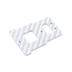 T-REX 250 Battery mounting plate (1pc)- SILVER