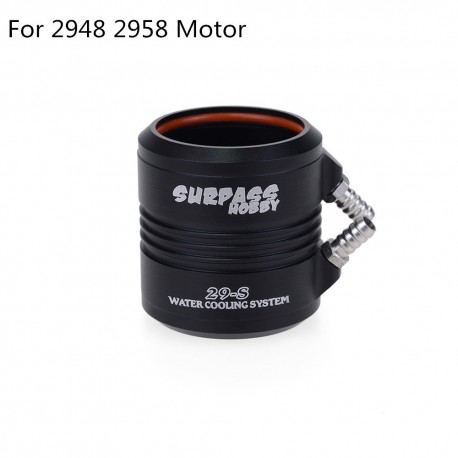 Surpass Hobby 29 S Aluminum Water Cooling Jacket for 2948 2958 RC Boat Brushless Motor