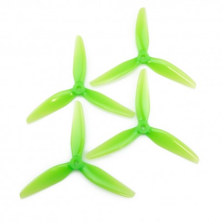 HQProp DP5.1X3.1X3 3-blade 5.1Inch Poly Carbonate POPO Propeller 2CW+2CCW