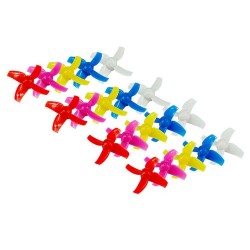 20PCS 40mm 4-blade Propeller for Kingkong/LDARC TINY R7 7/7X Inductrix FPV RC Drone Quadcopter