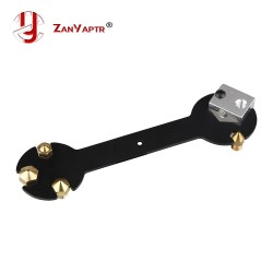 Nozzle Wrench 5 IN 1 Wrench Stay 6mm to 20mm Steel Spanner Wrench Flat For E3D MK8 MK10 Nozzle tool 3D Printer