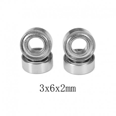 4PCS 3x6x2mm Ball Bearings For WPL JJRC RC Cars RC Truck Parts