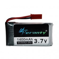 3.7V 1400mAh 25C Lipo Battery