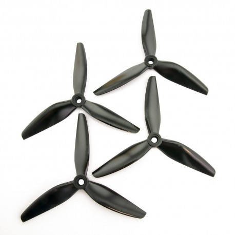 HQProp DP5.1X5.1X3 3-blade 5.1Inch Poly Carbonate POPO Propeller 2CW+2CCW