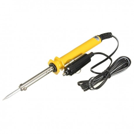 DC 12V 30W Low Voltage Bevel eLectric Soldering Iron Fitted with Cigarette Lighter Plug