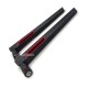 2pcs/Lot Dual band 12dBi 2.4G 5G 5.8G Antenna Router Antenna SMA Male RP SMA Connector 19.5CM