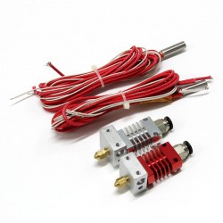 3D Printer Parts 3D Full Metal J-head Hotend Extruder Kit 1.75 0.4mm Nozzle CR8 CR10 EM88