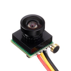 Mini 600TVL 1/4 CMOS 1.8mm Wide Angle Lens Camera Module PAL NTSC 3.7-5V