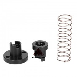 3D Printer T8 POM Anti Backlash Nuts For Lead 2mm / 4mm / 8mm Acme Threaded Rod Eliminate the gap Spring DIY