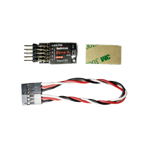 Radiolink Byme-A Flight Stabiliser Flight Controller Gyroscope Self-stabilization Balance for RC Airplane Fixed Wing 4CH