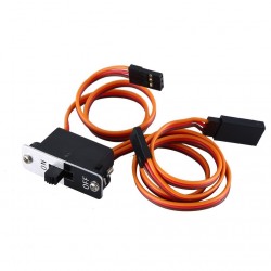 Model Receiver On Off Battery Switch JR Plug 2 x Male/1 x Female