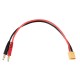 22cm 12AWG XT60 Male Female Plug to 4.0mm Banana Plug Silicone Cable for B6AC