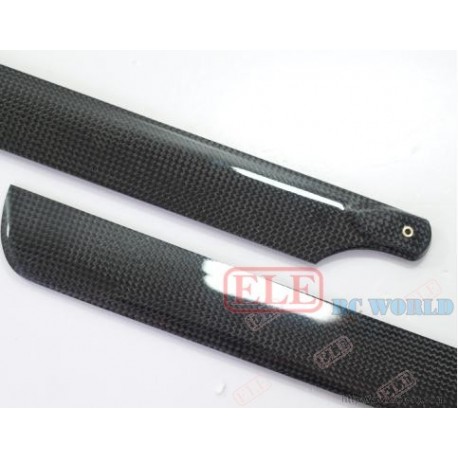 ELE Carbon Fiber Main Blades 600MM FOR TREX 600