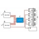 RCD3022 Dual Redundant Receiver Backup System For RC Airplanes