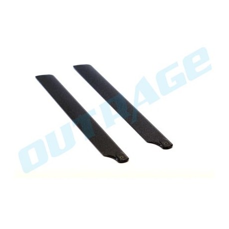 Firefox 195mm fiberglass main blades