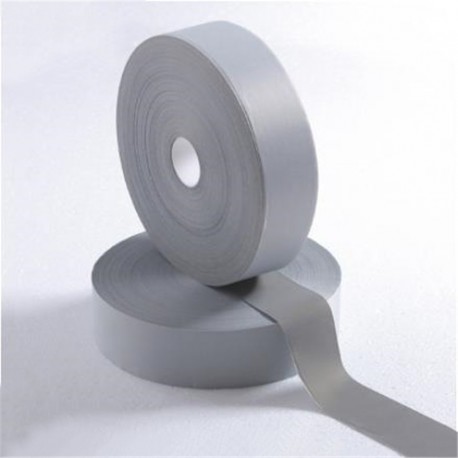 1M Safety Reflective Tape Highly Visible Band Polyester Chemical fiber DIY Sewing Silver Reflective Stripe 2cm