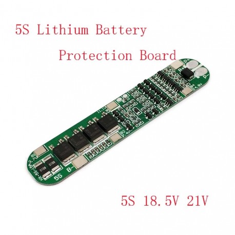 Li-ion Lithium Battery 18650 Charger PCB BMS 18.5V Cell Protection Board 5S