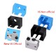 V6 3d printer insulation Silicone Socks for v6 PT100 hotend Warm keeping cover Reprap 3D printer parts Blurolls