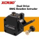 3D Printer Extruder Parts BMG Bowden Extruder Cloned Dual Drive Gear Kit for MK8 J-head Hotend Box Packing