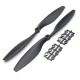 GEMFAN 1045 Nylon Propeller CW/CCW For RC Quadcopter 1 Pair