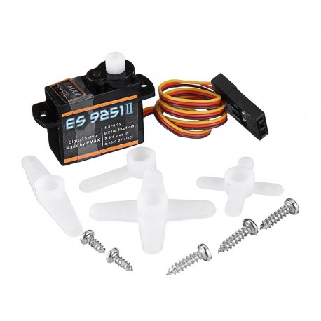 Emax ES9251 2.5g Plastic Micro Digital Servo For RC Model