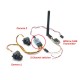 FPV Dual Camera System 1000TVL CMOS Mini Two Cameras + 5.8Ghz 600mW 40CH VTX + 3CH Switch Support PMW for RC Racing Drone