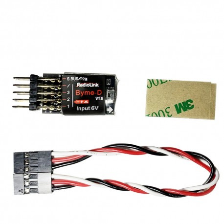 Radiolink-Byme-D Flight Stabiliser Flight Controller Gyroscope Self-stabilization Balance for RC Airplane