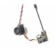 Turbowing 5.8G 48CH 25mw 700TVL Wide Angle FPV Transmitter Camera NTSC/PAL Combo for FPV Multicopter