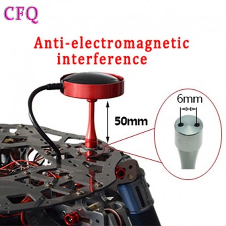 Quadcopter kit RC gps antenna mount Anti-electromagnetic interference NAZA WKM APM gps Tarot 650 680 S500