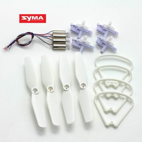 SYMA X15 X15W RC drone parts motors Gear Principal Protector propeller helicopter spare parts