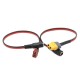 XT60 XT30 T Dean Plug to DC 5.5/2.1mm 5521 Female Adapter Charging Power Cable Fatshark Skyzone Aomway Goggles Battery charge