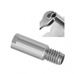 3D Printer Parts Chimera extruder Heat break V6 dual hotend J-head throat length 4.1 Bore