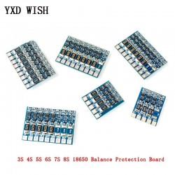 4.2V Balance Function Protection Board 68mA 8S Li-ion Lipo Battery Lithium 18650 Batteries