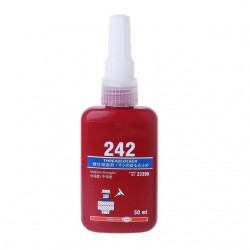 LOCTTLF 242 Threadlocker Medium Strength Blue Color 50ml