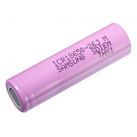SAMSUNG ICR 18650-26J 2600mAh Li-Ion Cell (Original)