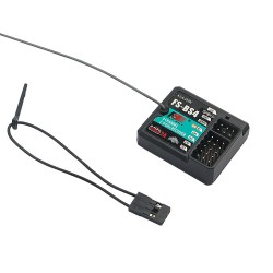 FlySky FS-BS4 2.4GHz 4CH ASHDS 2A RC Receiver PWM/PPM/I.bus/S.bus Output with Gyroscope Function for RC Car Boat