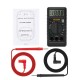 ANENG DT812 Mini Digital Multimeter with Buzzer Overload protection Pocket Voltage Ampere Ohm Meter DC AC LCD Portable Blue