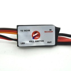 Gas Engine Kill Switch Shut Down 5-25.2V for Gasoline RC Airplane