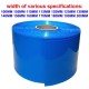 50CM 18650 lithium battery sleeve sheath PVC heat shrinkable tube shrink film of various sizes shrink sheath
