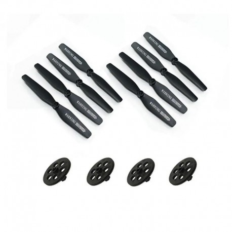 Eachine EG16 GPS RC Drone Quadcopter Spare Parts Pack 8Pcs Propeller Props Blade & 4Pcs Gear
