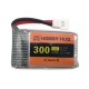 3.7V 300Mah 25C Lipo Battery for RC Airplane / Quadcopter